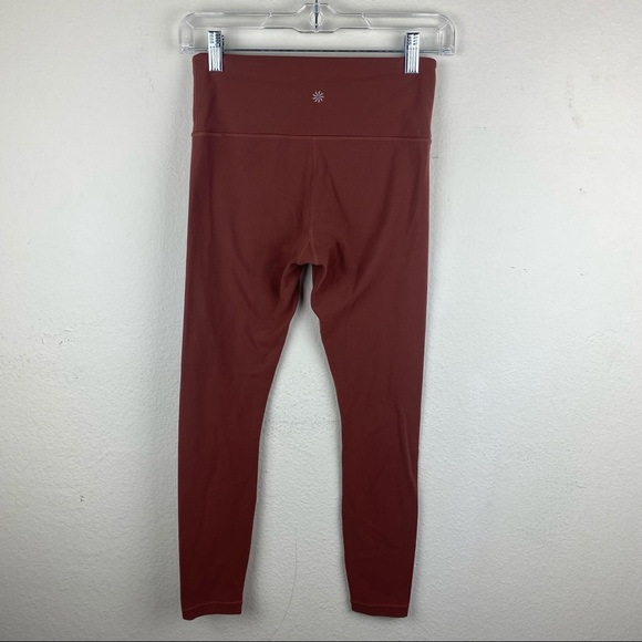 Athleta XS Salmon Capri Leggings Pants - Picture 4 of 8